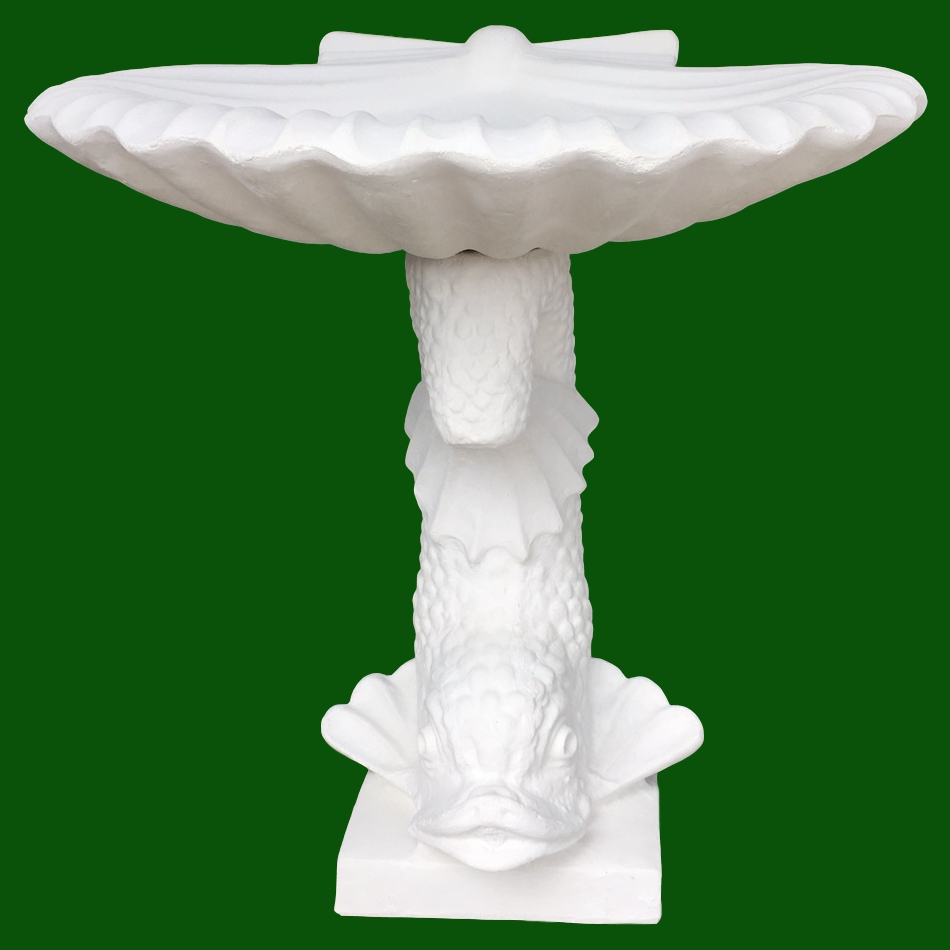 Fish Birdbath